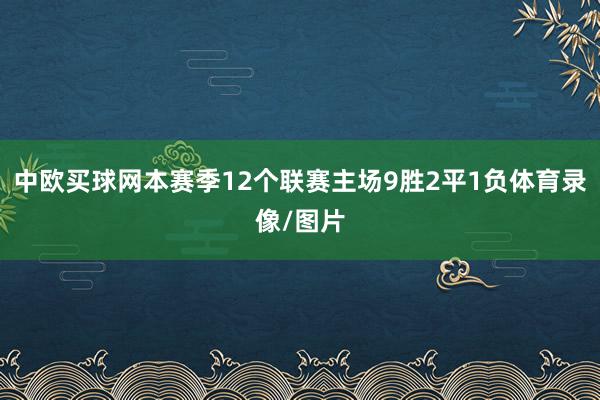 中欧买球网本赛季12个联赛主场9胜2平1负体育录像/图片